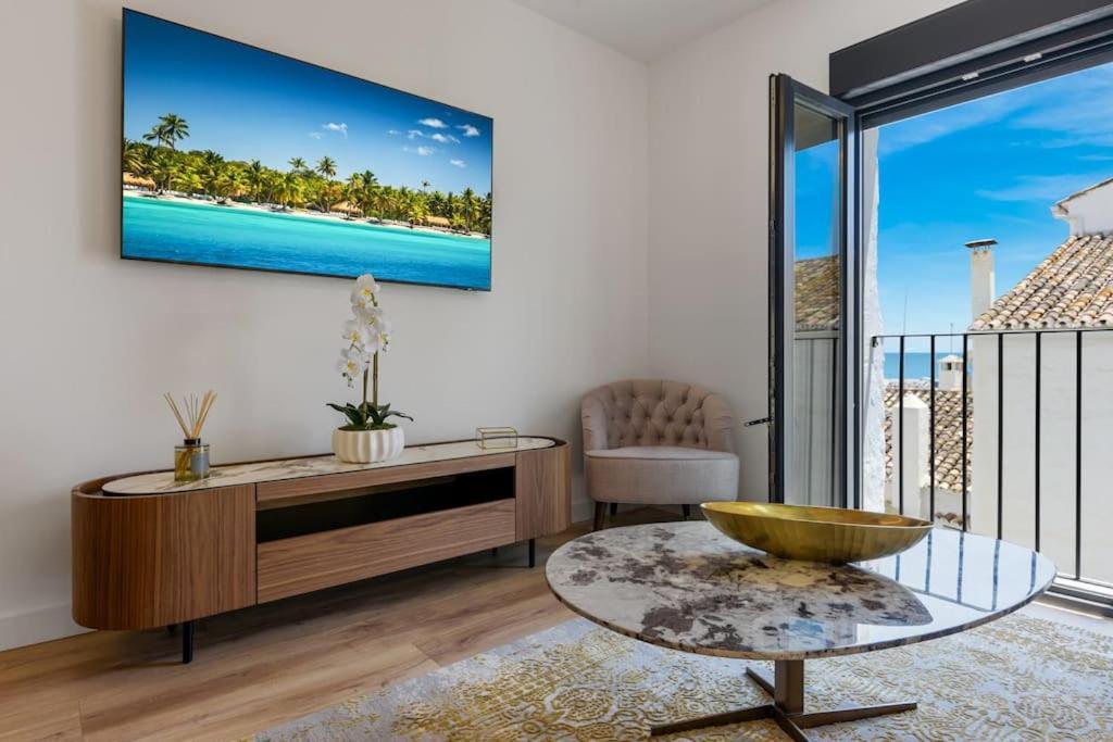 Luxury Sea View Puerto Banus Lägenhet Marbella Exteriör bild
