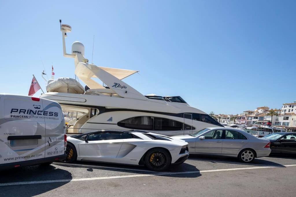 Luxury Sea View Puerto Banus Lägenhet Marbella Exteriör bild